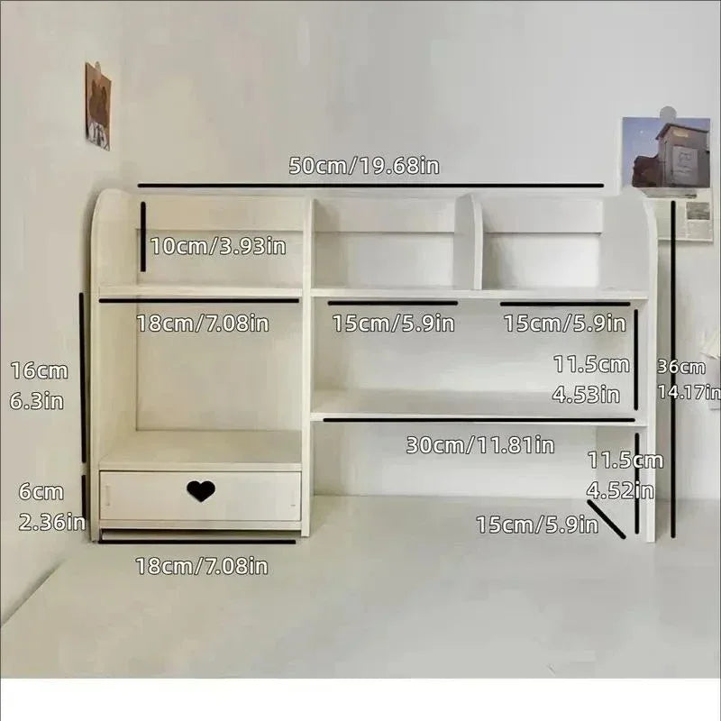 Double-Layer Desktop Organizer Shelf
