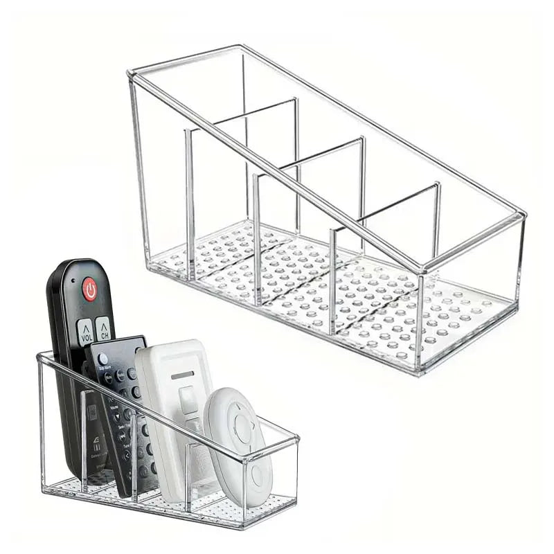 4-Grid Desktop Organizer Storage Box