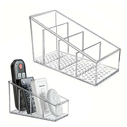 4-Grid Desktop Organizer Storage Box