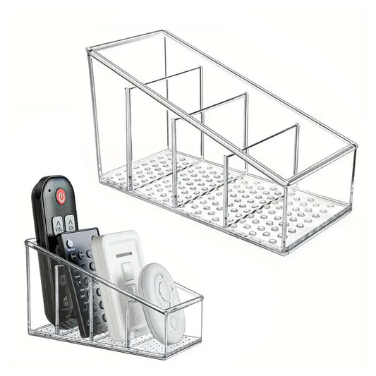 4-Grid Desktop Organizer Storage Box
