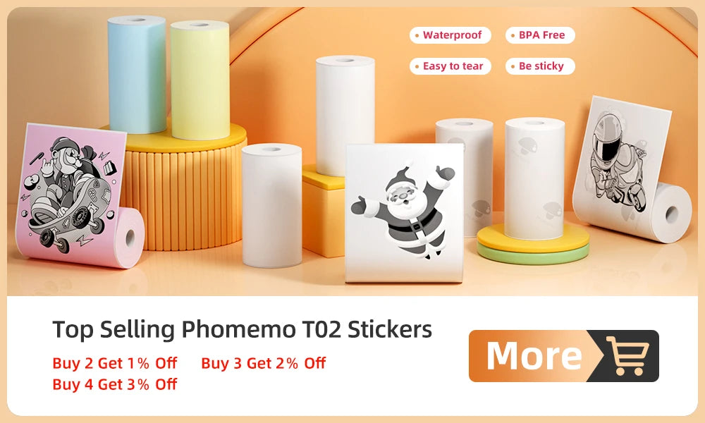 Phomemo T02 Mini Thermal Printer