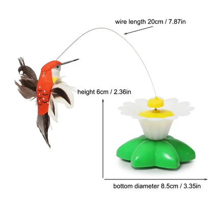 Interactive Rotating Butterfly Cat Toy