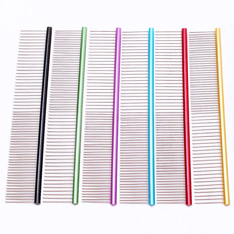Stainless Steel Pet Grooming Comb for Dogs & Cats