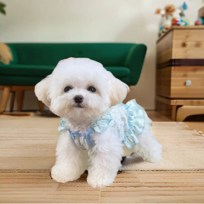 Cute Breathable Dog Summer Dress