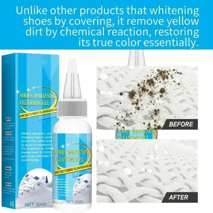 White Shoe Cleaning & Whitening Gel Kit