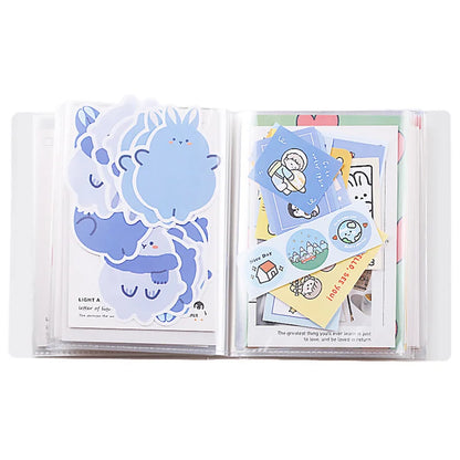 Portable PP Photo Storage Album for Photos, Cards & Collectibles