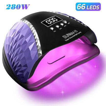DianaBeauty UV LED Nail Lamp With Auto Motion Sensor