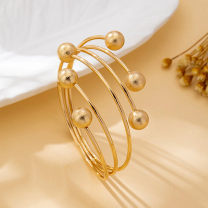 Women’s Ball Multi-Layer Cuff Bracelet