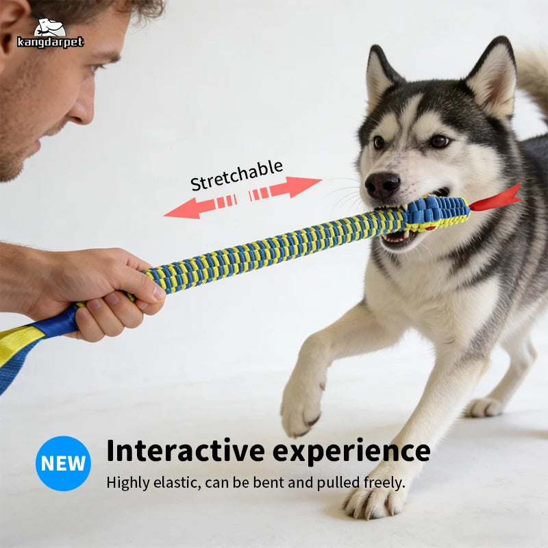 Snake Shape Dog Rope Toy