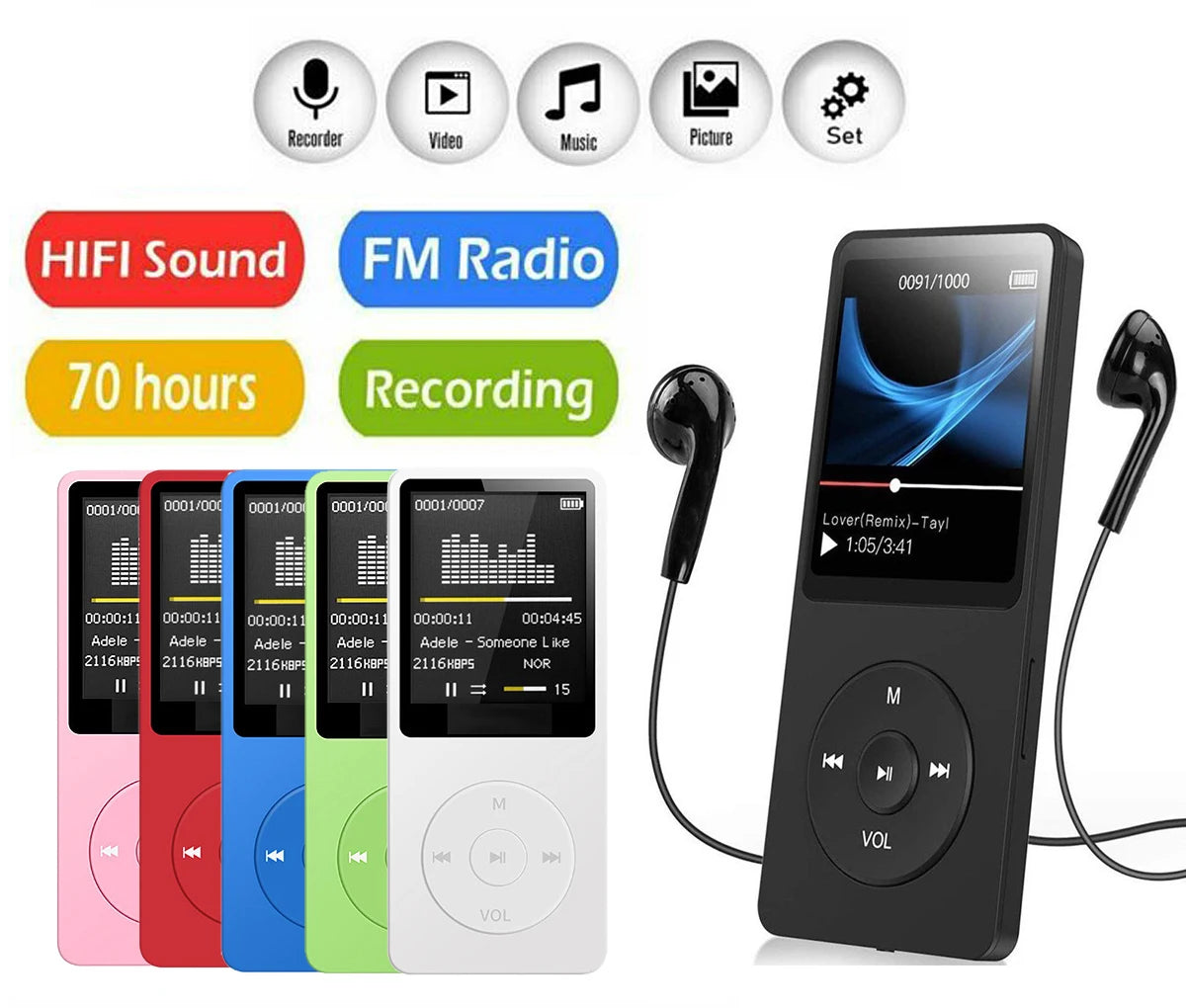 Portable Lossless MP3 Music Player