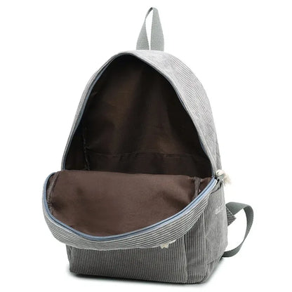Personalised Corduroy Kids Backpack