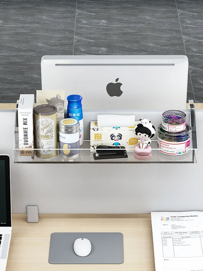 Hook-On Desk Organizer Shelf