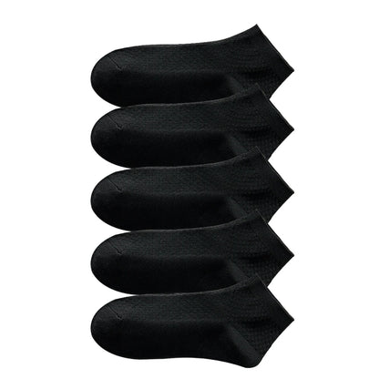 Men’s Bamboo Ankle Socks 5 Pairs