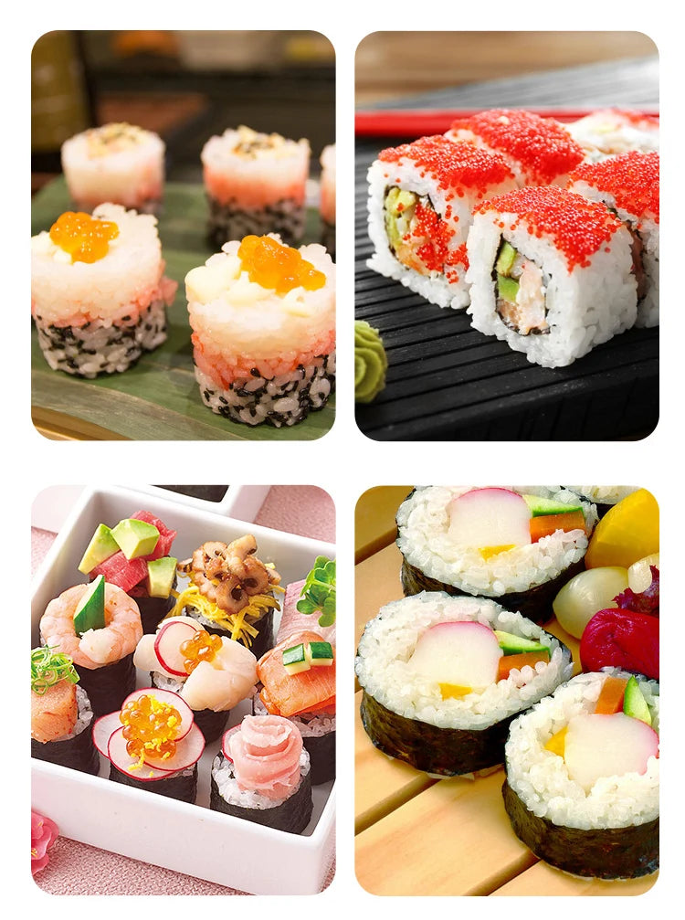Quick Sushi Roll Maker & Rice Mold for Homemade Sushi