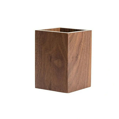 Walnut Wood Pen Holder