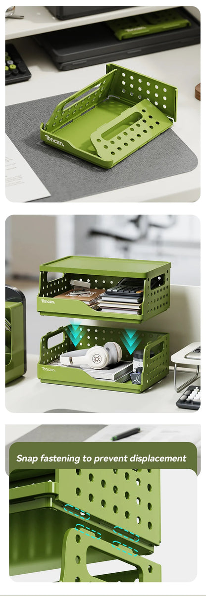 3-Tier Stackable Desk Organizer