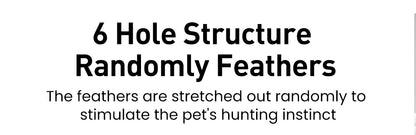 2-in-1 Automatic Cat Teaser & Rolling Ball Toy