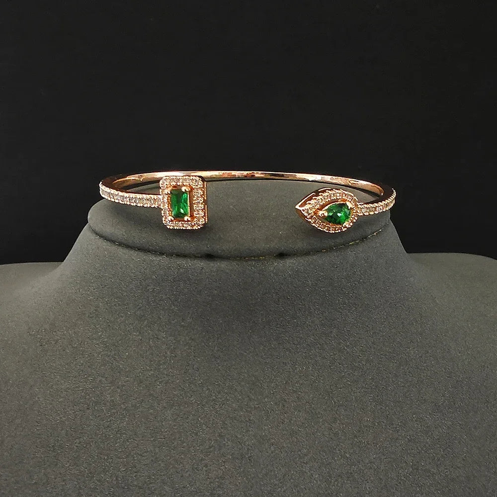 Adjustable Snake-Inspired Cuff Bracelet