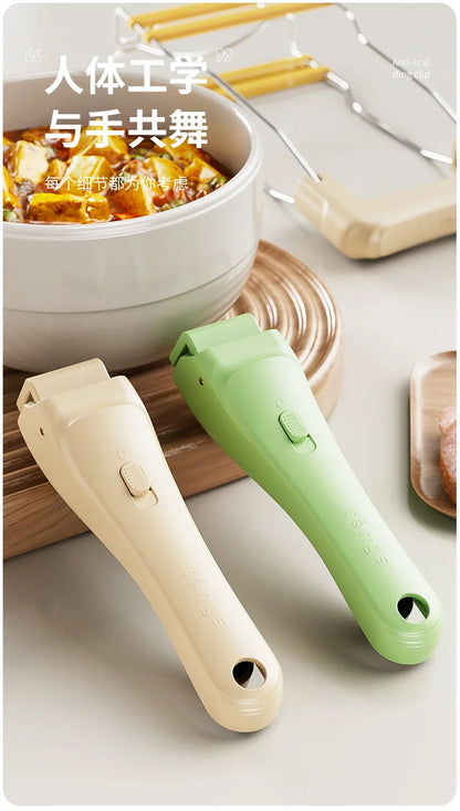 One-Handed Heat Resistant Dish Plate Holder