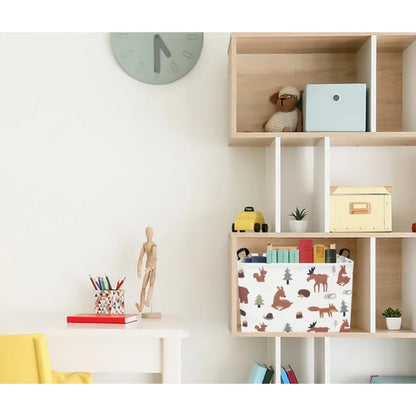 Foldable Fabric Storage Container with Handle