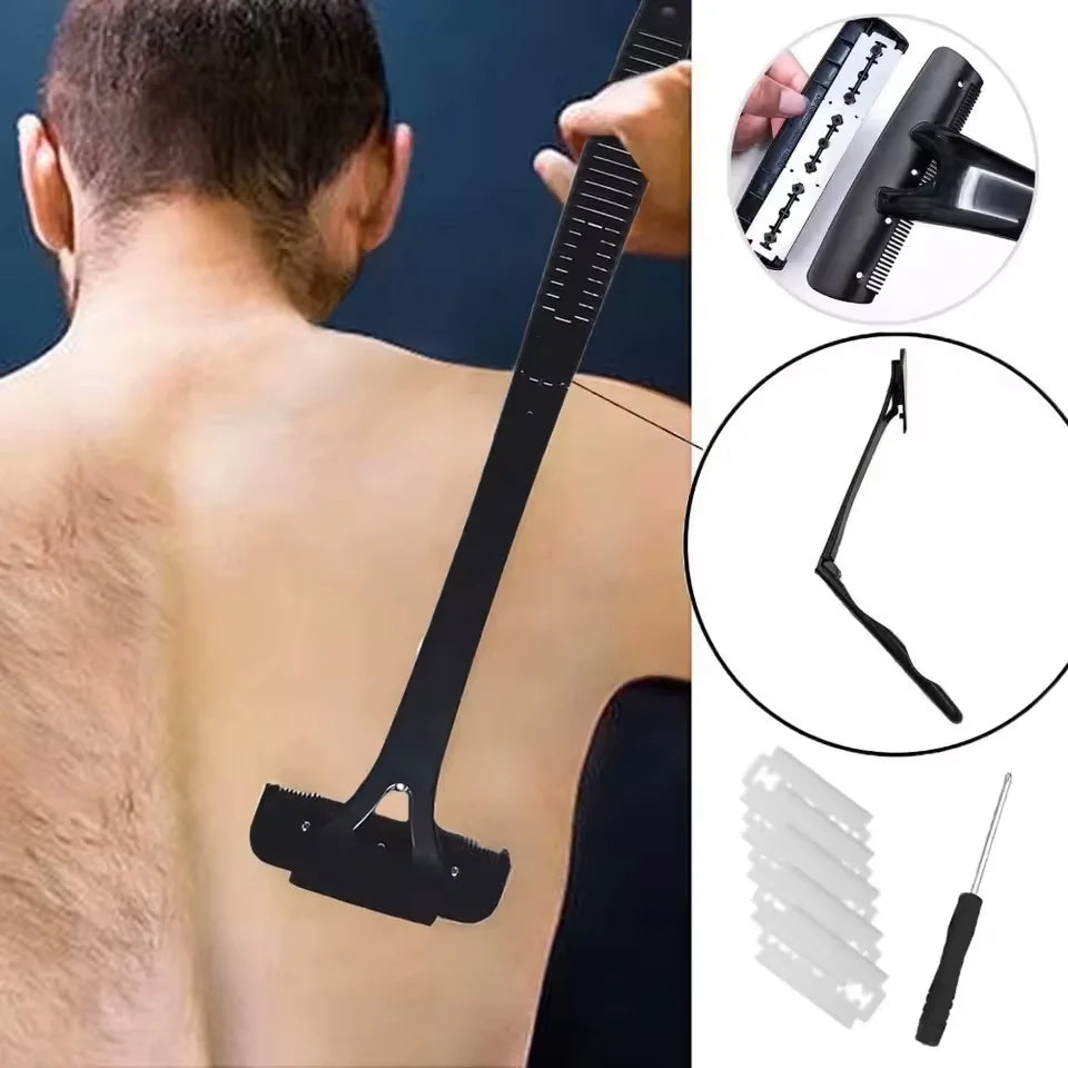 Men’s Long Handle Back Shaver