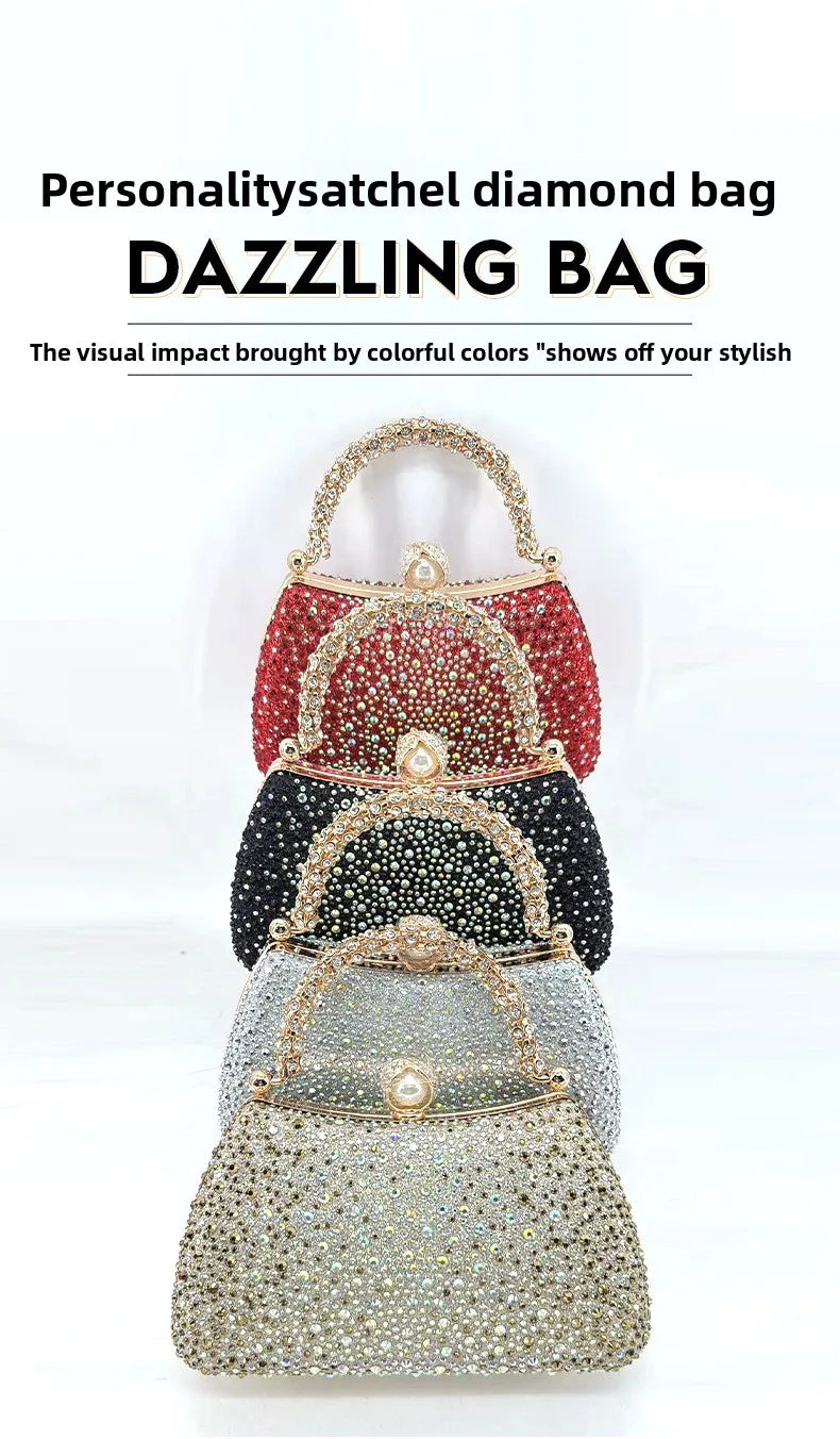 Crystal Embellished Evening Handbag