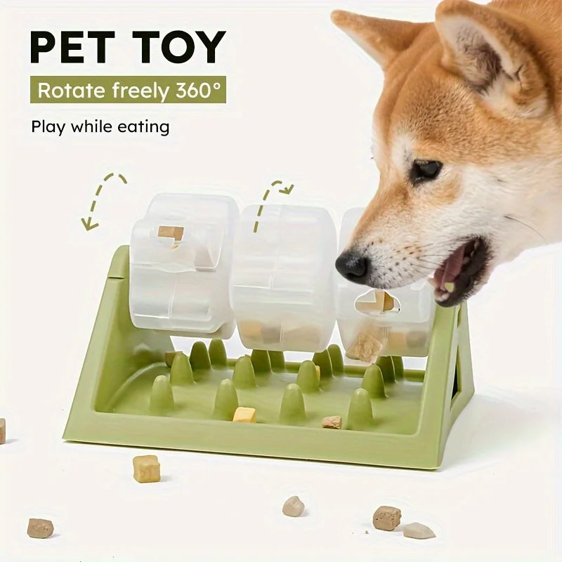 Interactive Dog Puzzle Feeder Slow Feeding Toy