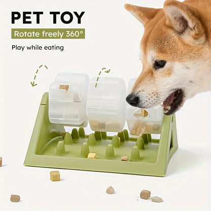 Interactive Dog Puzzle Feeder Slow Feeding Toy
