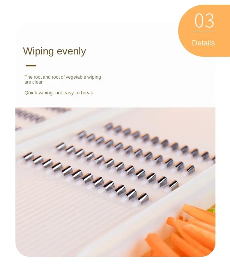 Stainless Steel Vegetable Julienne Slicer