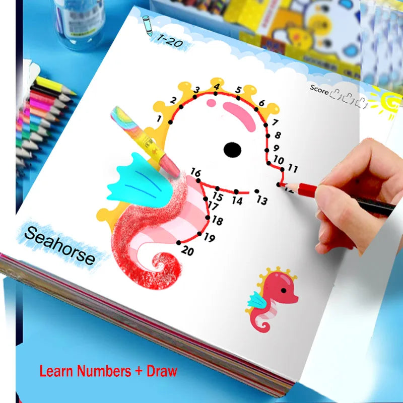 Children’s Line Drawing Learning Book