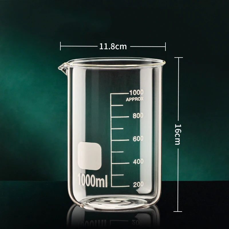 High Borosilicate Glass Measuring Cup