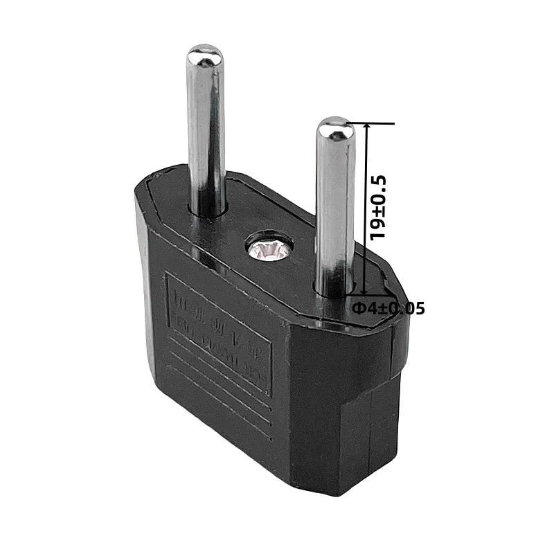 US to EU Travel Plug Adapter