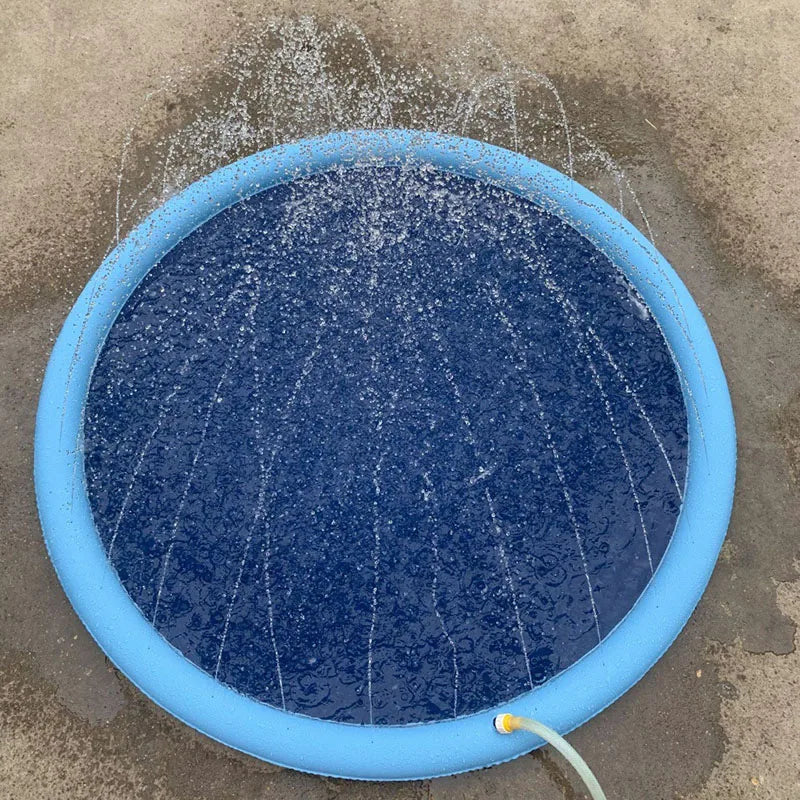 Interactive Dog Water Spray Splash Mat