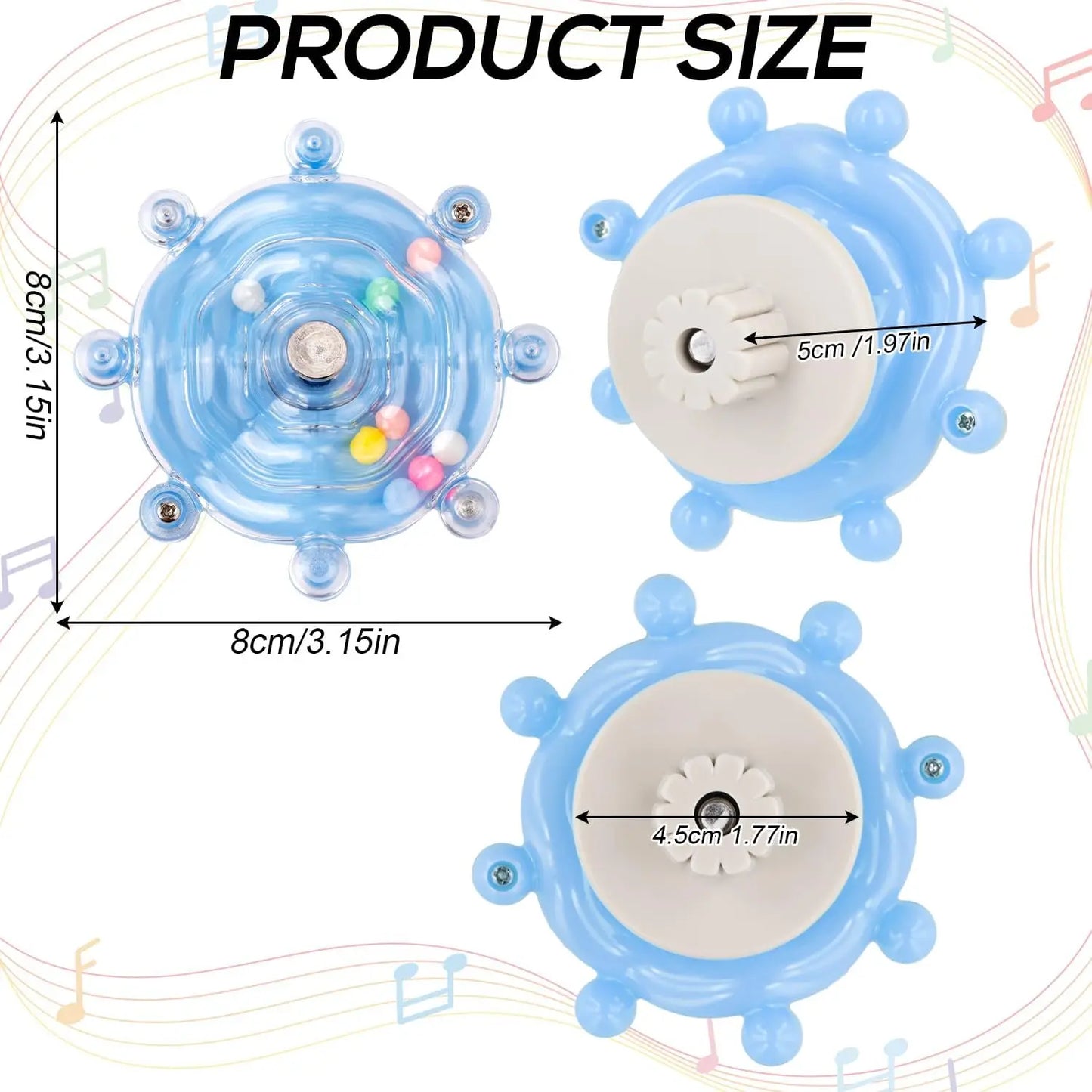 Interactive Rotating Treat Dispenser for Birds