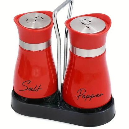 Glass Salt & Pepper Shaker Set