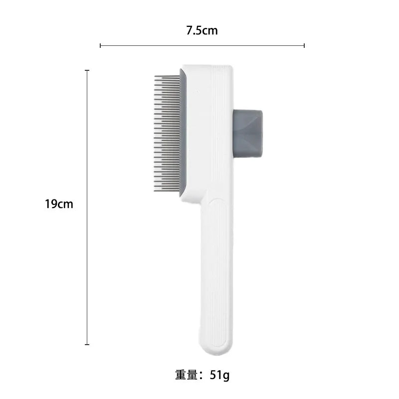 Self-Cleaning Pet Shedding Comb