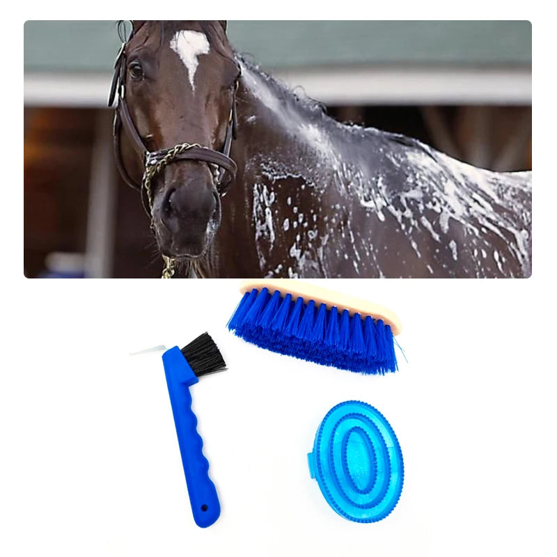 Horse Grooming & Cleaning Tool Set