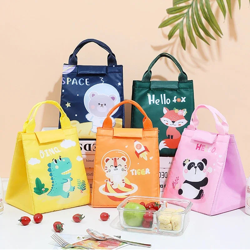 Kids Insulated Lunch Bag with Thermal Cooler Lining