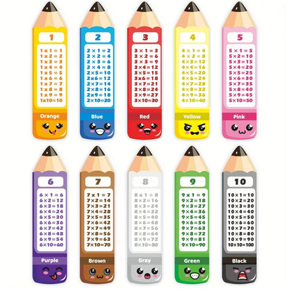 Magnetic Multiplication Learning Cards Set