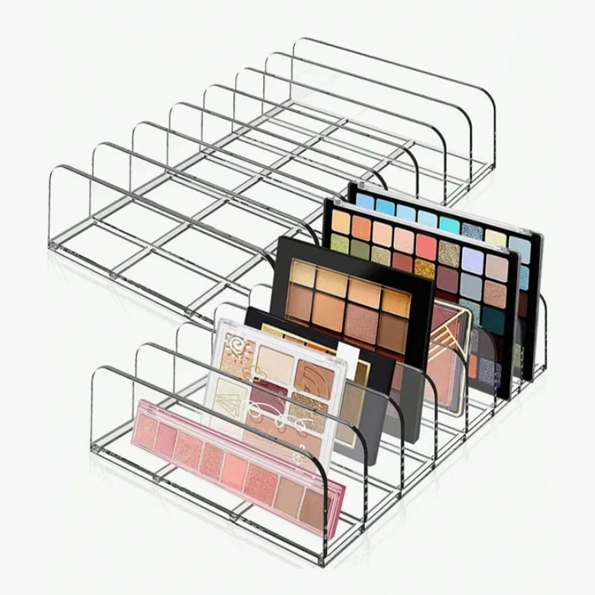 Compartment Transparent Makeup Organizer