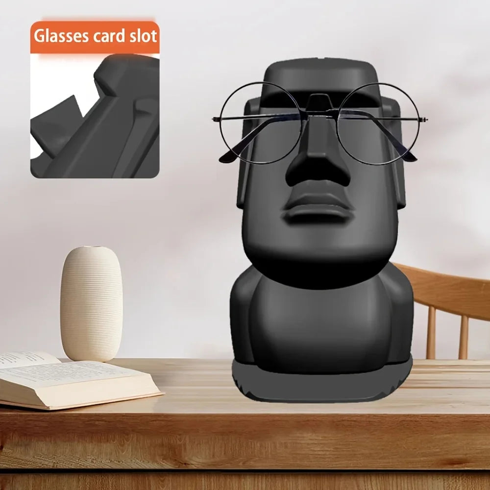 Easter Island Glasses Holder Stand