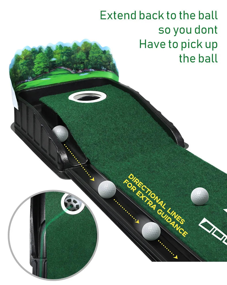 Portable Golf Putting Training Mat