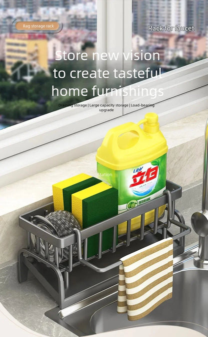 Countertop Sink Organizer & Drying Rack