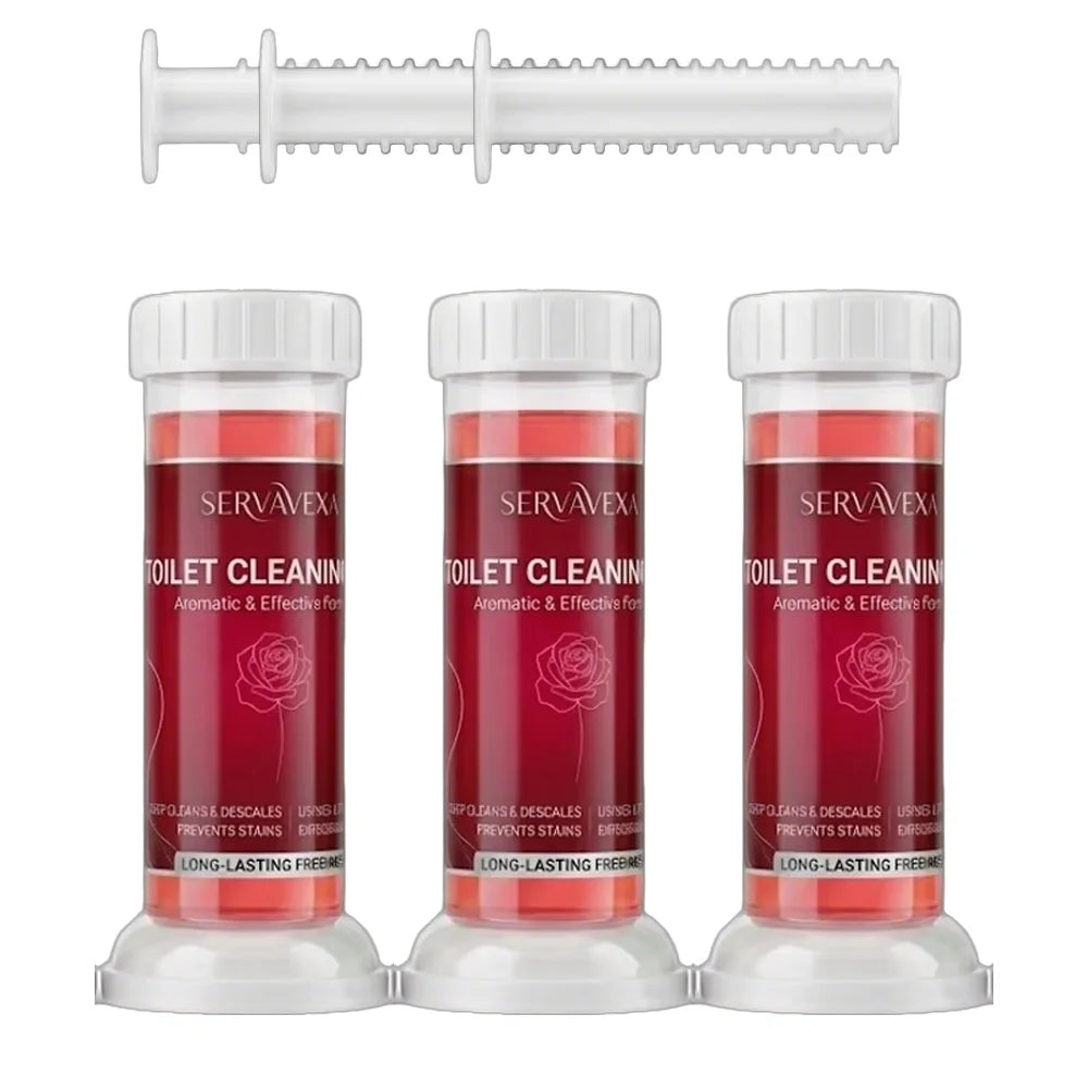 Toilet Cleaning Gel Stamp Set