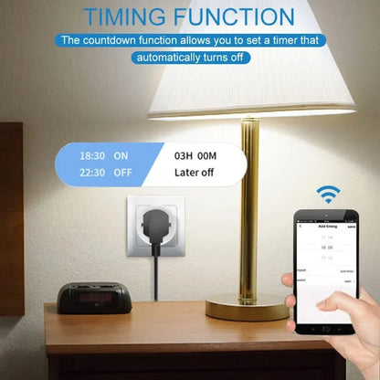 Tuya WiFi Smart Plug with Energy Monitoring