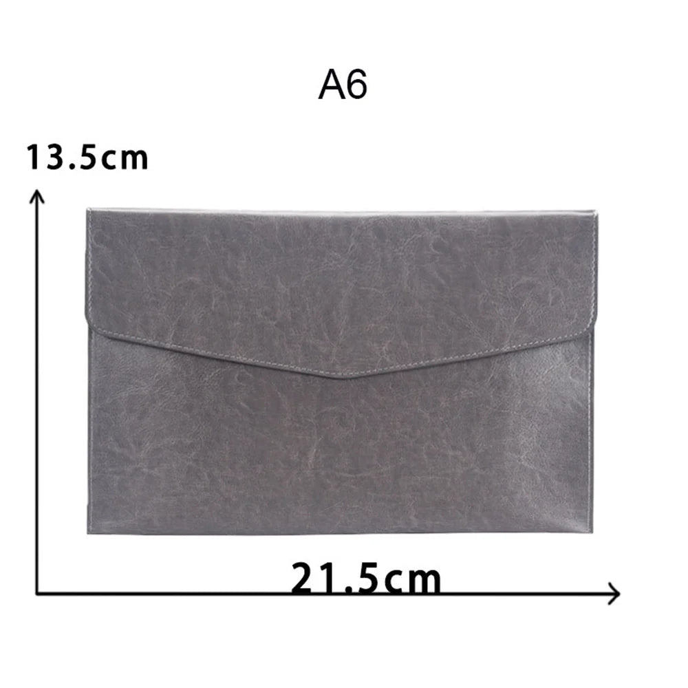 PU Leather Document & Passport Organiser Folder