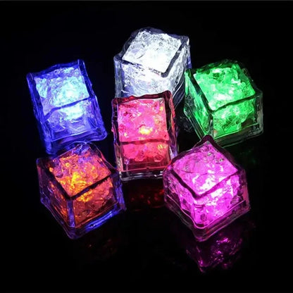 LED Reusable Light Up Ice Cubes