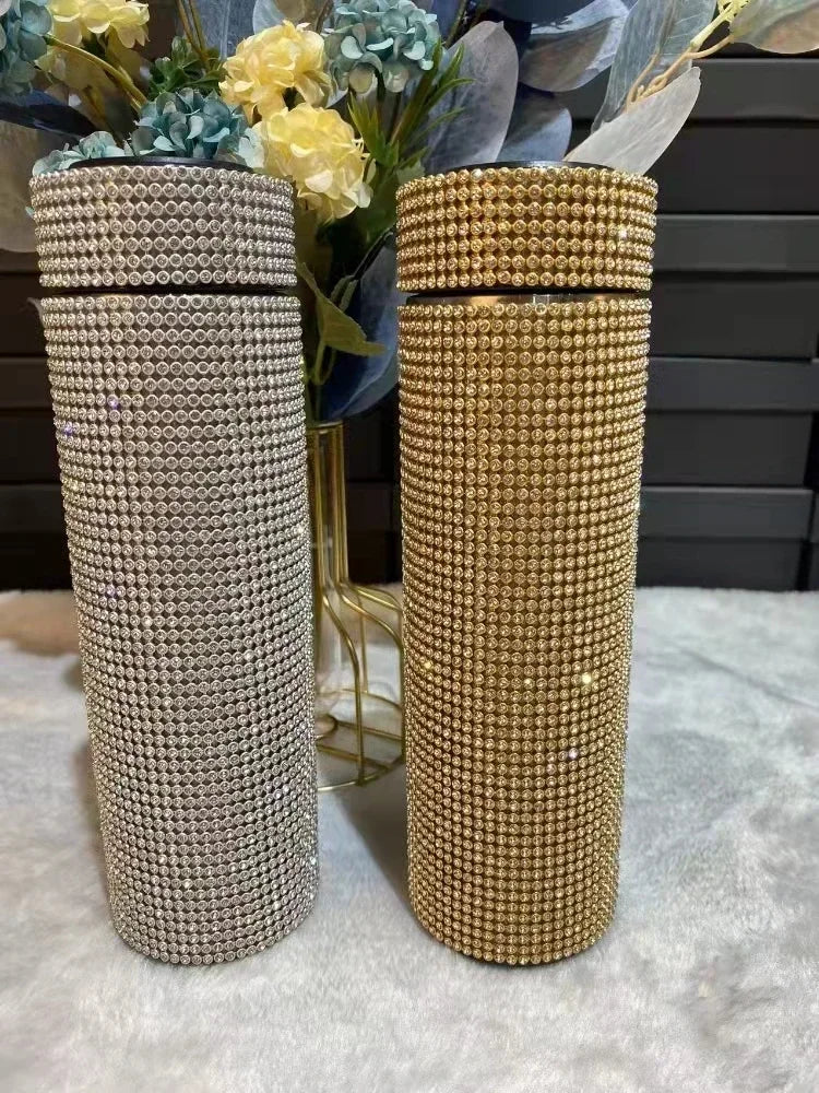 500ml Stainless Steel Diamond Thermos Bottle