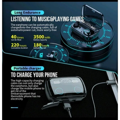 M10 Wireless Bluetooth Earbuds