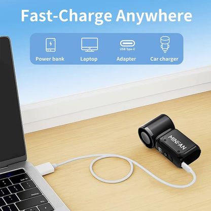 Mini USB Rechargeable Handheld Fan